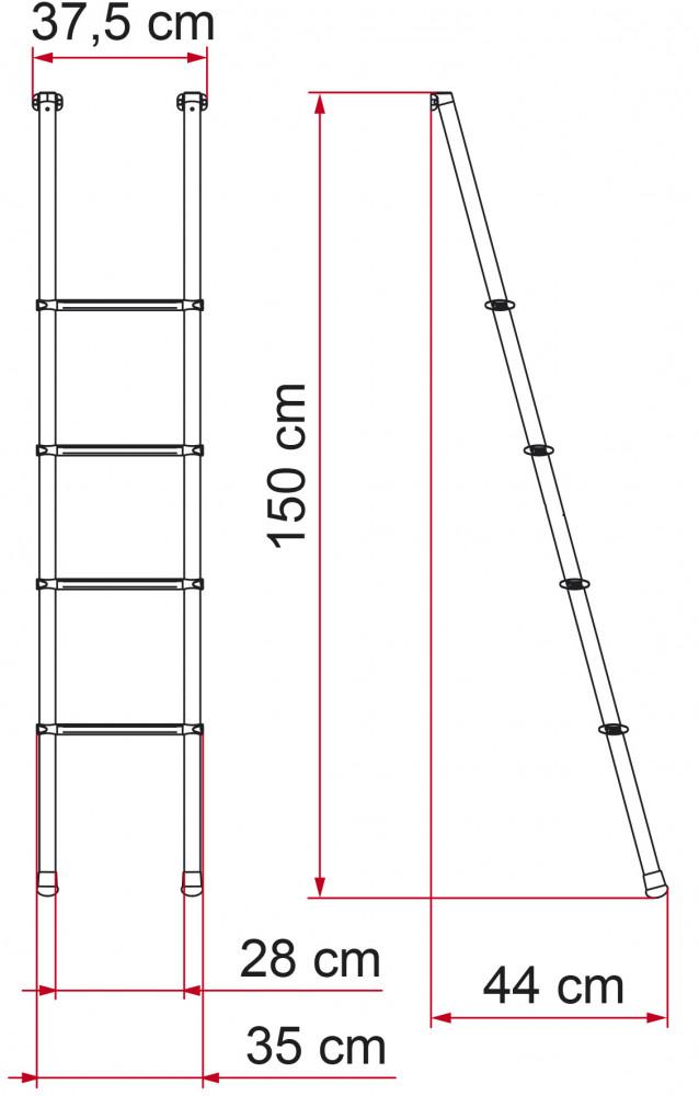 Fiamma Ladder Deluxe 4B