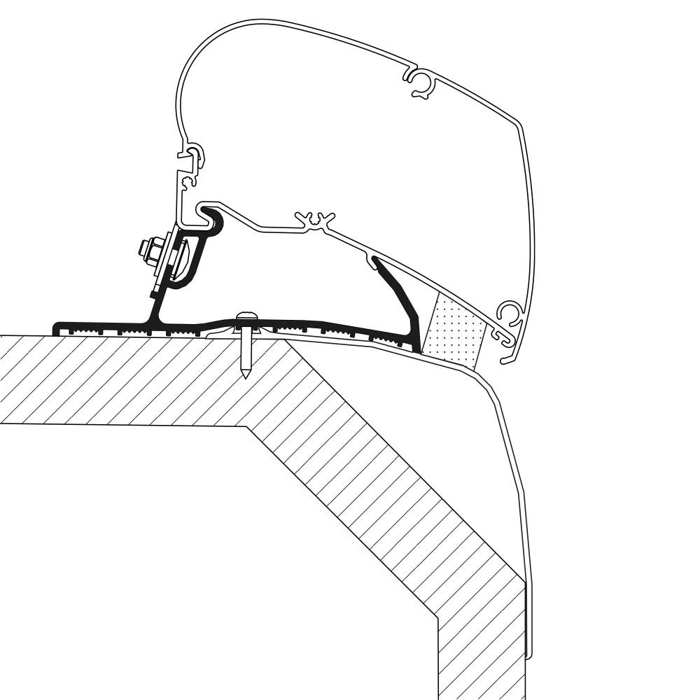 Thule Laika Kreos Roof Adapter