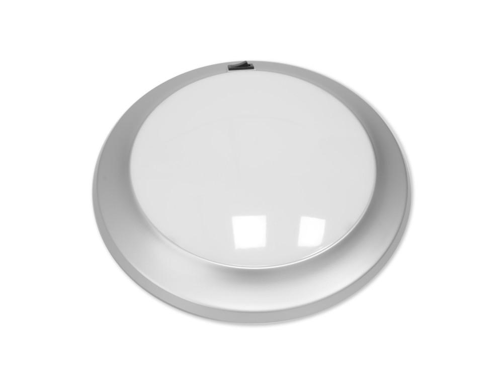 Plafonniere Cirro Zilver Rond 30cm 10w incl. Schak