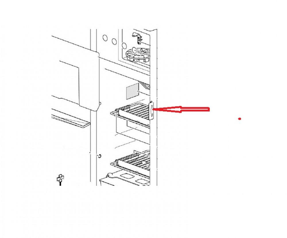 Thetford N3080/N4141/N4142 SR Shelf Food Retainer